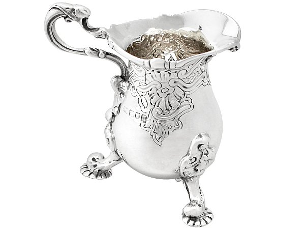 silver cream jug