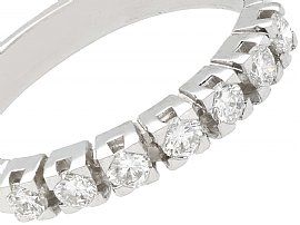 Vintage Seven Stone Diamond Eternity Ring