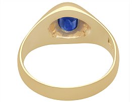 vintage gold sapphire ring for sale