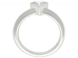 Trillon Cut Diamond Ring