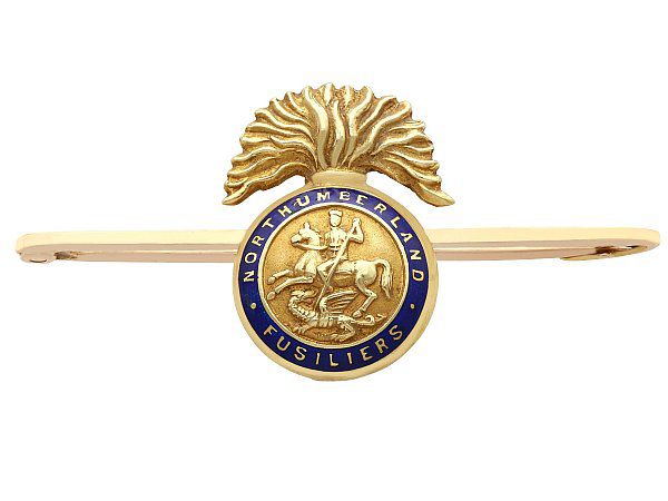 Northumberland Fusiliers Brooch