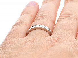 Baguette Cut Eternity Ring