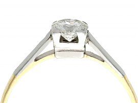 0.60 Carat Diamond Ring Yellow gold