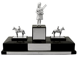 Sterling Silver Presentation Trophy/Centrepiece - Vintage Elizabeth II