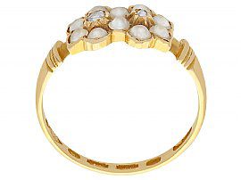 19th Century Antique Pearl Ring