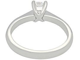 Emerald Cut Diamond Engagement Ring for Sale