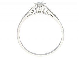 small diamond engagement ring