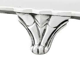 Sterling Silver Salver Foot