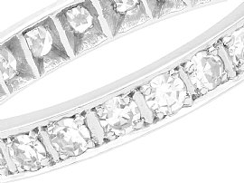 Vintage Diamond Eternity Ring for Sale
