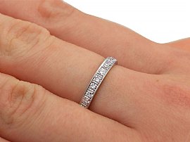 Vintage Diamond Eternity Ring