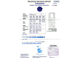 2 Carat Diamond Solitaire Ring Certification 