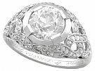 2.30 ct Diamond and Platinum Dress Ring - Antique Circa 1900