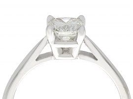 Cushion Cut Diamond Solitaire Ring