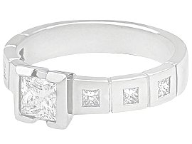 bezel set diamond ring for sale