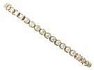 6.36 ct Diamond and 18 ct Yellow Gold Tennis Bracelet - Contemporary 2004