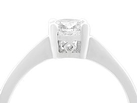White Gold Brilliant Cut Diamond Ring