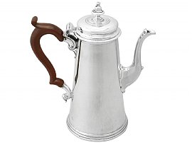 Silver Coffee Pot Georgian 