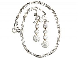 Diamond Bow Necklace 
