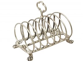 Sterling Silver Toast Rack - Antique Victorian (1851)