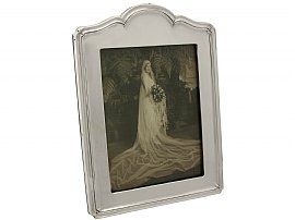 Sterling Silver Photograph Frame by A & J Zimmerman - Antique (1915); A6141