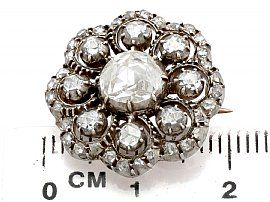 Victorian Diamond Brooch