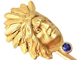 Gold Pin Brooch Circa 1900