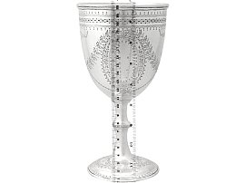 Size of Large Silver Goblet