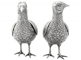 Large Silver Pheasants 