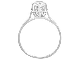 1.70 carat Diamond Ring White Gold 