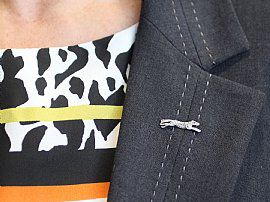 Wearing Image for Horse Pin Brooch