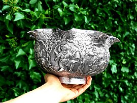 silver bowl burmese 