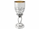 Chinese Export Silver Goblet - Antique Circa 1900