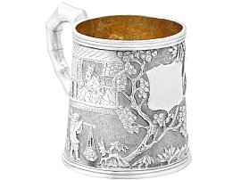 1800s Silver Mug