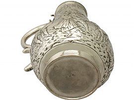 German Silver Flagon - Antique Circa 1870