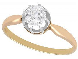 14 ct Gold Diamond Solitaire Ring