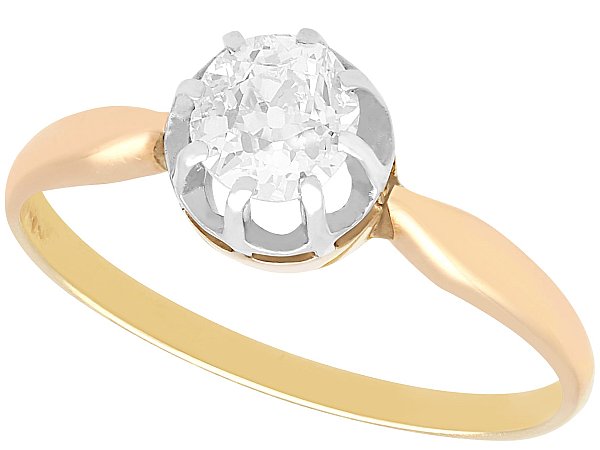 14 ct Gold Diamond Solitaire Ring