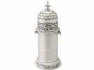 Sterling Silver Lighthouse Style Sugar Caster - Antique George V