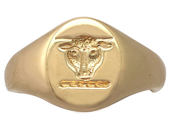 18ct Gold Signet Ring