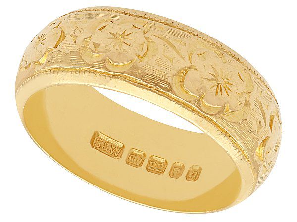 22ct Gold Wedding Band