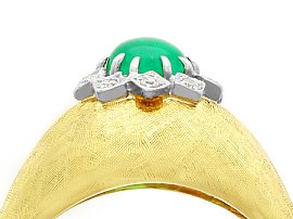 Yellow Gold & Emerald Ring