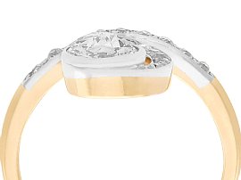 antique diamond cocktail ring