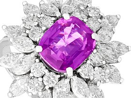 Vintage Purple Sapphire Ring