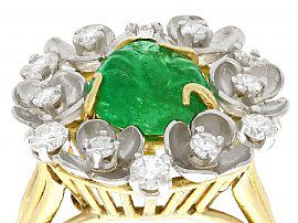 1920s Antique Emerald Ring