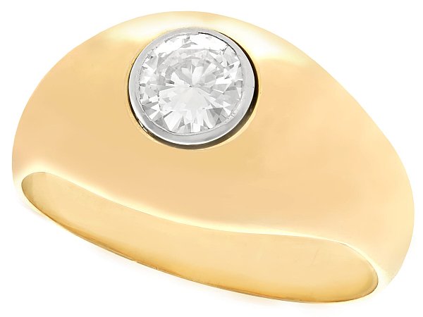 Vintage 18ct Gold Diamond Ring 