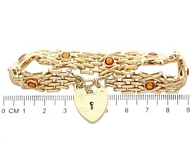 citrine gate bracelet size