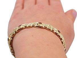 citrine gate bracelet wearing