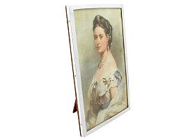 Planished Silver Picture Frame