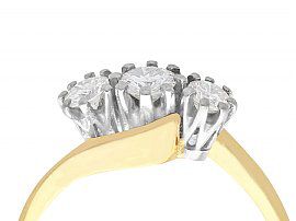 Vintage Diamond Trilogy Ring
