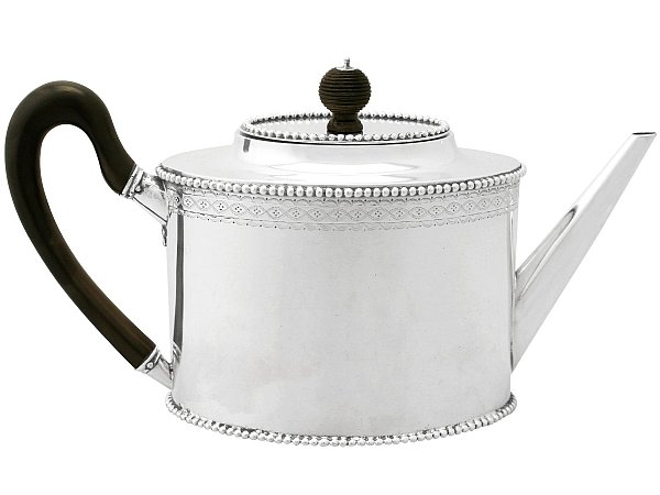 dutch silver teapot