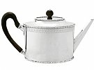 Dutch Silver Teapot - Antique 1801